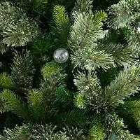 Nearly Natural 7 1/2 Foot Pre-Lit Pine Christmas Tree