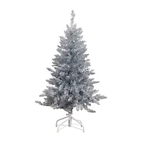 Nearly Natural 4 Foot Pre-Lit Pine Christmas Tree
