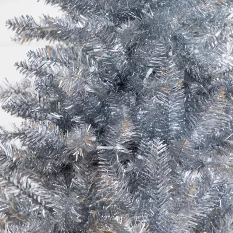 Nearly Natural 4 Foot Pre-Lit Pine Christmas Tree