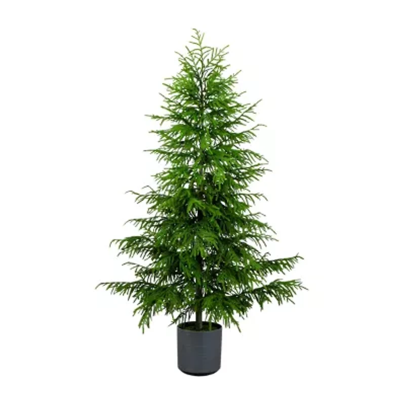 Nearly Natural 7 Foot Pine Christmas Tree