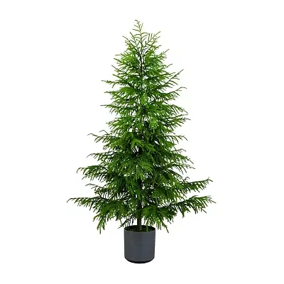 Nearly Natural 7 Foot Pine Christmas Tree