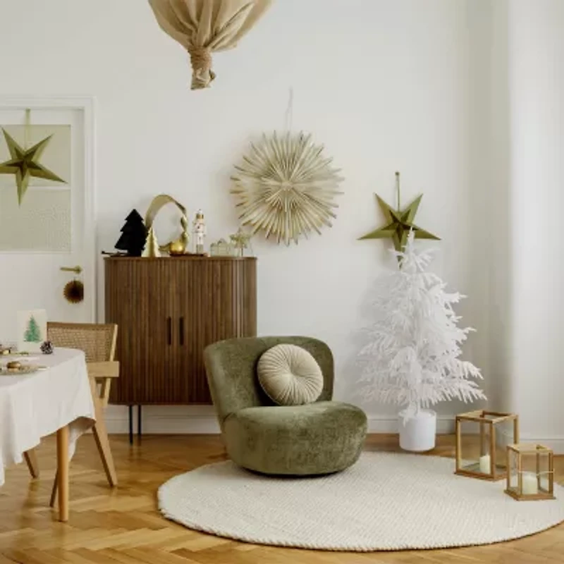 Nearly Natural 4 Foot Pine Christmas Tree