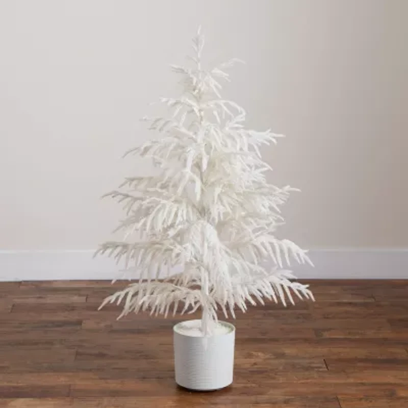 Nearly Natural 4 Foot Pine Christmas Tree