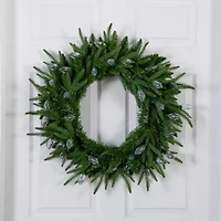 Nearly Natural Pre-Lit Wreath