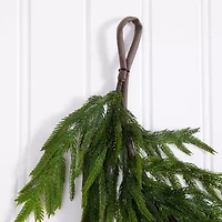 Nearly Natural 8ft Real Touch Wreath