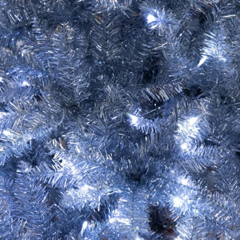 Nearly Natural 6 Foot Pre-Lit Pine Christmas Tree