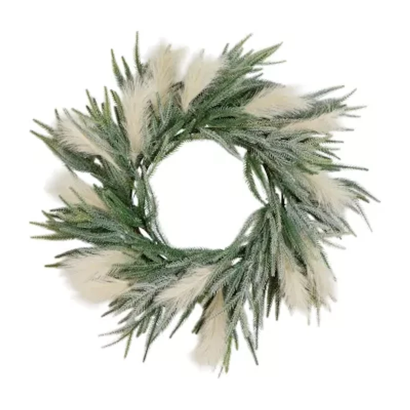 Nearly Natural Pre-Lit Wreath