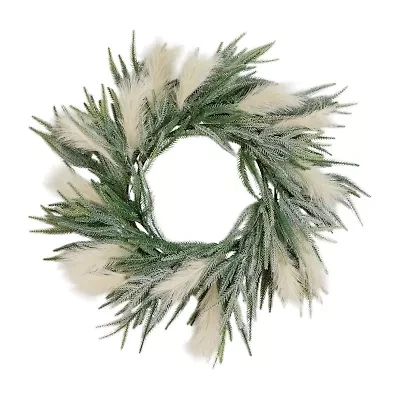 Nearly Natural Pre-Lit Wreath