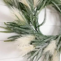 Nearly Natural Pre-Lit Wreath