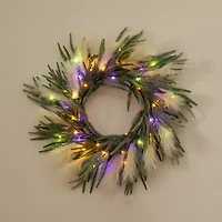 Nearly Natural Pre-Lit Wreath