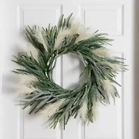 Nearly Natural Pre-Lit Wreath