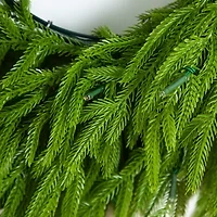 Nearly Natural Pre-Lit Wreath