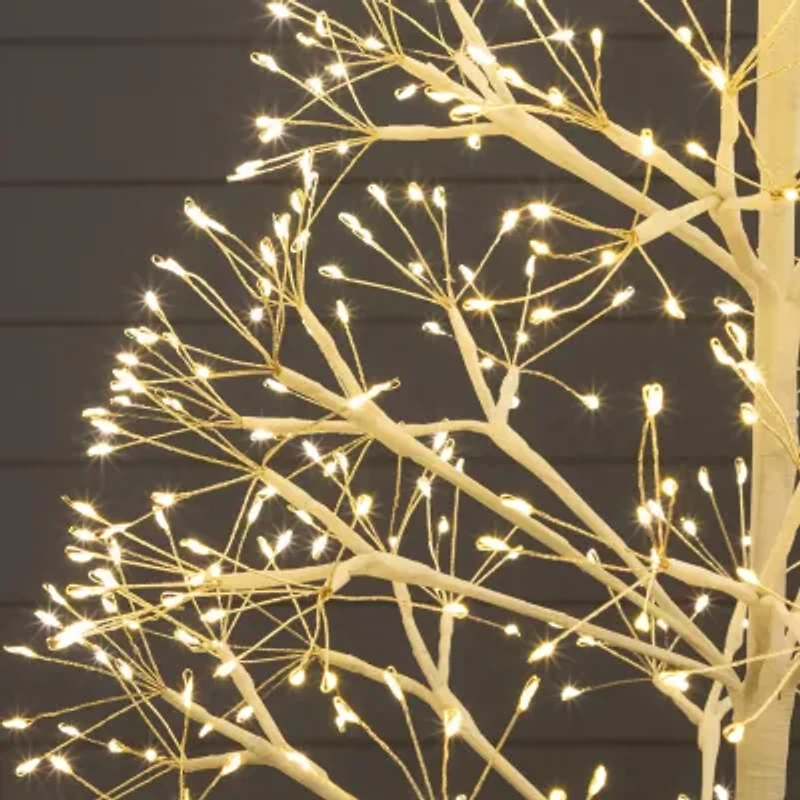 Nearly Natural 4 Foot Pre-Lit Christmas Tree