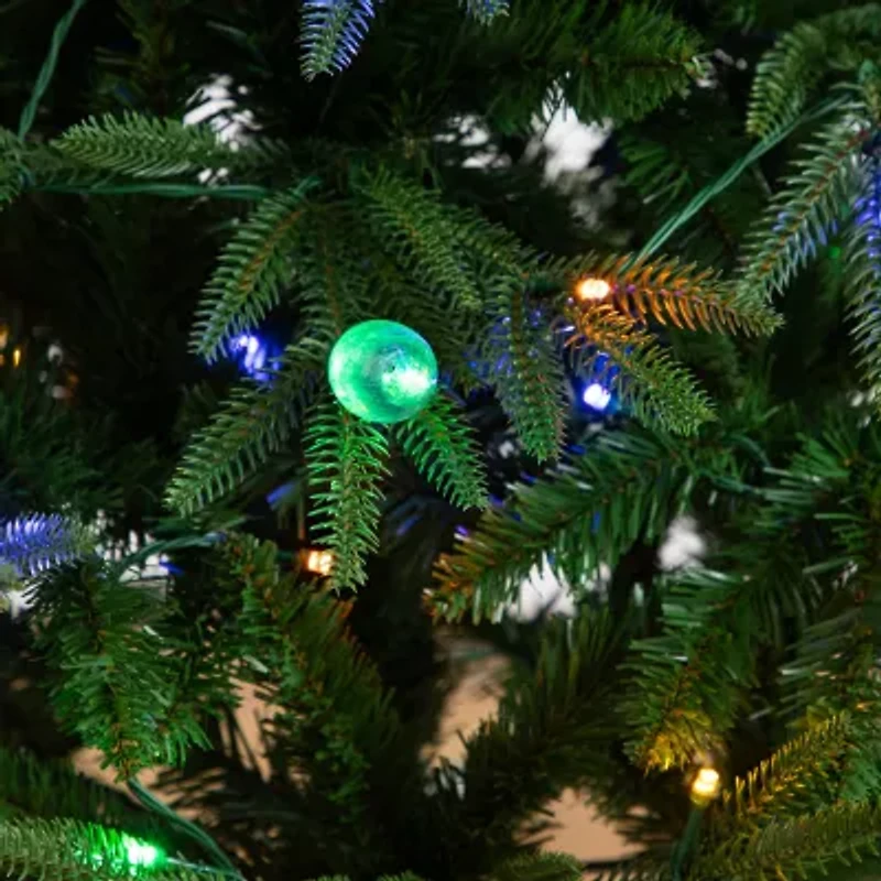 Nearly Natural 4 Foot Pre-Lit Multi-Function Lights Pine Christmas Tree