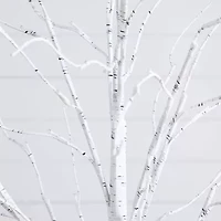 Nearly Natural 8 Foot Pre-Lit Birch Christmas Tree