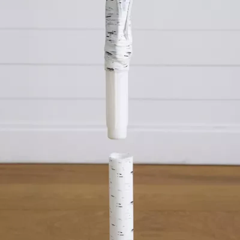 Nearly Natural 8 Foot Pre-Lit Birch Christmas Tree