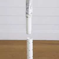 Nearly Natural 8 Foot Pre-Lit Birch Christmas Tree