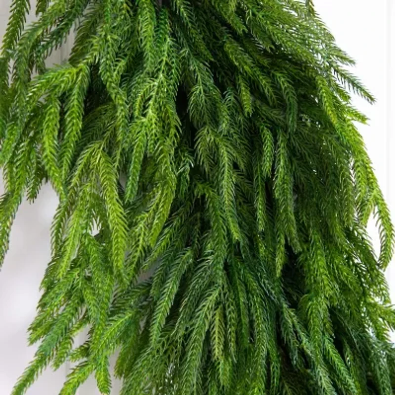 Nearly Natural 8ft Real Touch Wreath