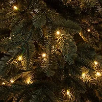 Nearly Natural 6 Foot Pre-Lit Pine Christmas Tree