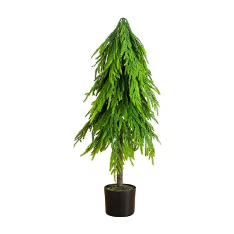 Nearly Natural 3 Foot Pine Christmas Tree