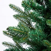 Nearly Natural 2 Foot Pre-Lit Timer Pine Christmas Tree