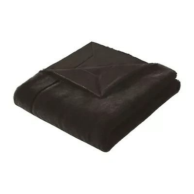 Royal Velvet Faux Fur Throw Gift Box Heavyweight