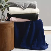 Royal Velvet Faux Fur Throw Gift Box Heavyweight