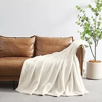 Royal Velvet Faux Fur Throw Gift Box Heavyweight