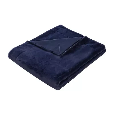 Royal Velvet Faux Fur Throw Gift Box Heavyweight