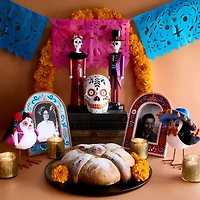 Layerings Day Of The Dead Birds 2-pc. Halloween Tabletop Decor