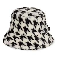 Nanette Lepore Fur Womens Bucket Hat