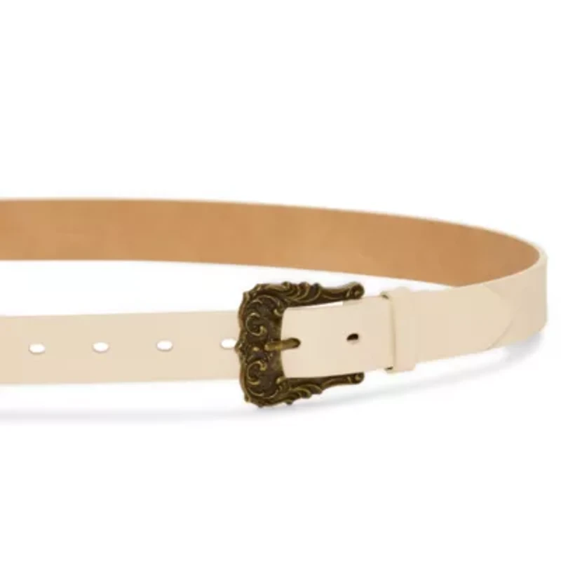 Jessica Simpson Ornate Buckle 1 Pair Womens Belt