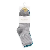 Gold Toe Midweight Womens Multi-Pack 3 Pair Turncuff Socks