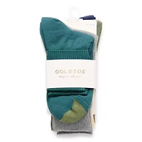 Gold Toe Womens Multi-Pack 6 Pair Turncuff Socks