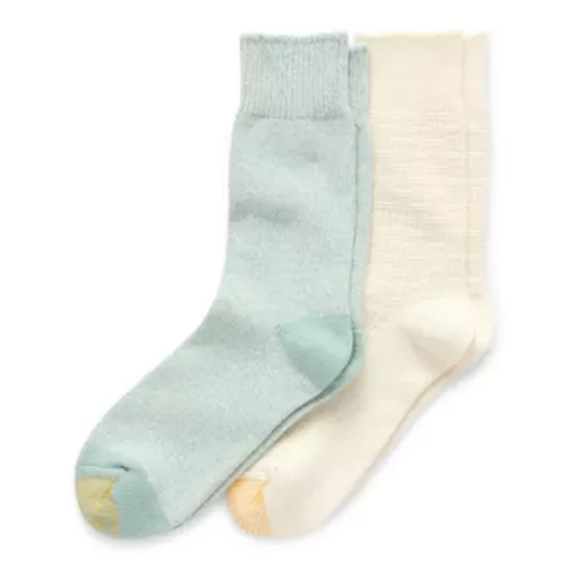 Gold Toe Womens 2 Pair Crew Socks