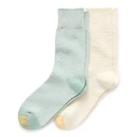 Gold Toe Womens 2 Pair Crew Socks