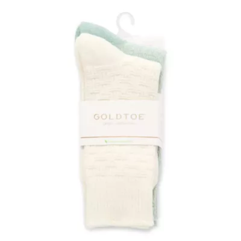 Gold Toe Womens 2 Pair Crew Socks
