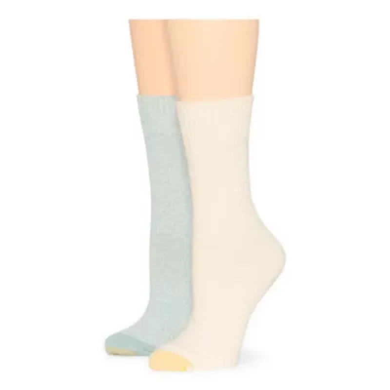 Gold Toe Womens 2 Pair Crew Socks