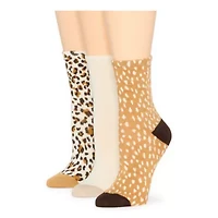 Gold Toe Womens 3 Pair Crew Socks