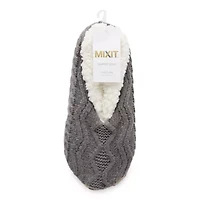 Mixit Cozy Womens 1 Pair Slipper Socks