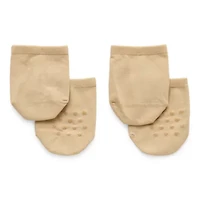 Peds Non Slip Womens 2 Pair Mule Socks