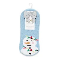 Mixit Holiday Cozy Womens 1 Pair Liner Socks