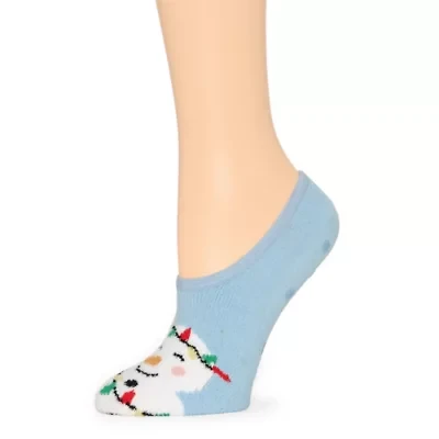 Mixit Holiday Cozy Womens 1 Pair Liner Socks