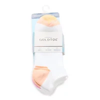 Gold Toe Cushion Womens Multi-Pack 6 Pair No Show Socks