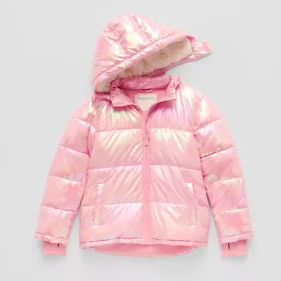 Thereabouts Little & Big Kid Girls Heavyweight Puffer Jacket