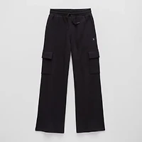 Xersion Big Kid Boys Mid Rise Straight Active Fleece Cargo Pant