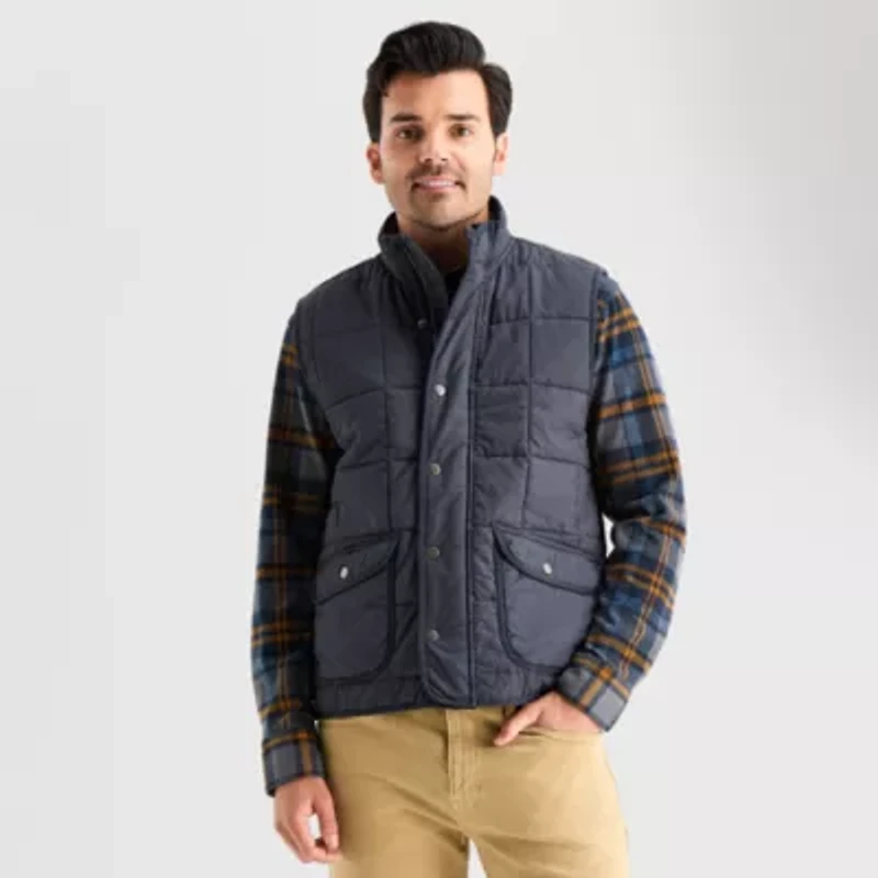 mutual weave Mens Quilted Vest