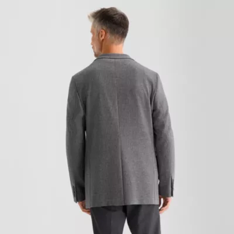 Stafford Herringbone Mens Classic Fit Sport Coat