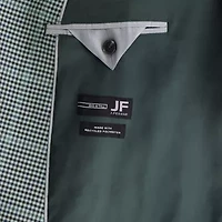 J. Ferrar Mens Big and Tall Plaid Classic Fit Sport Coat