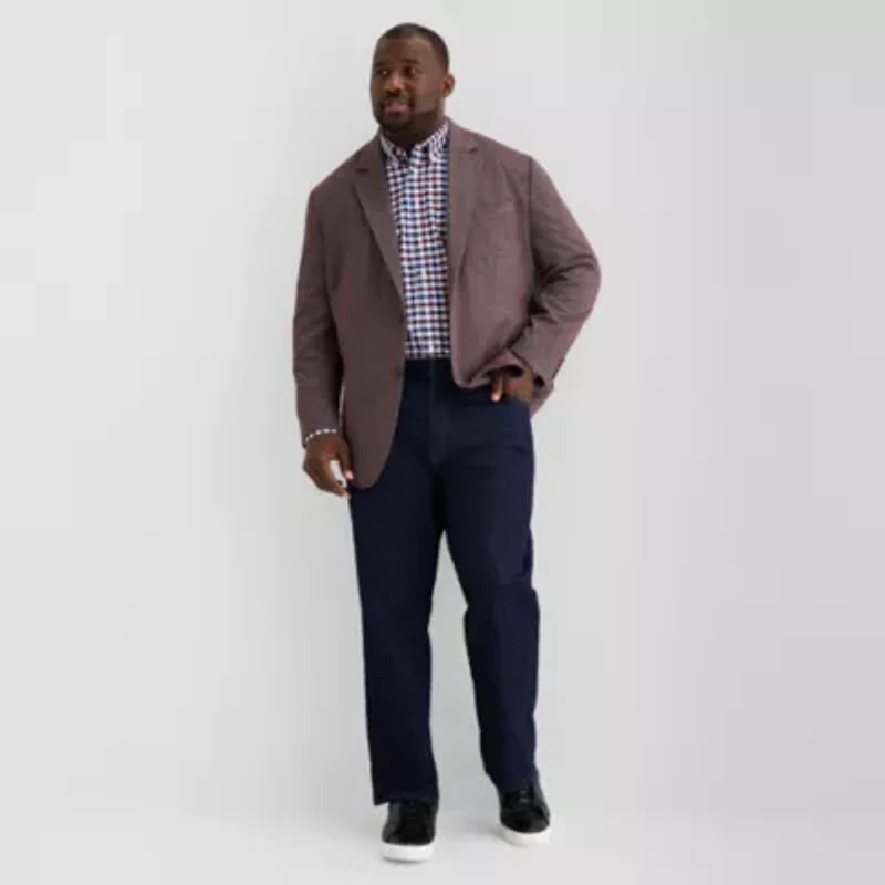 Stafford Mens Big and Tall Classic Fit Sport Coat